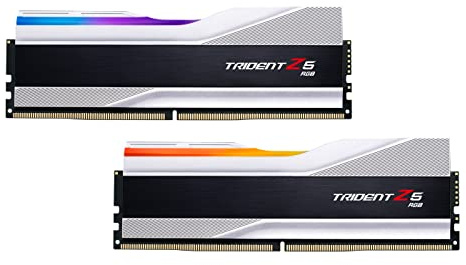 G.SKILL 32GB DDR5 Trident Z5 RGB 8000MHz CL38 1.45V Dual Channel Kit 2x 16GB Silver