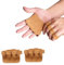 Ruayia Handgelenk Bandagen Fitness Kraftsport, Zughilfen Klimmzüge Gewichtheben Kreuzheben Gym Bandage Wrist Wraps Straps - Leder - Kurzlebigkeit