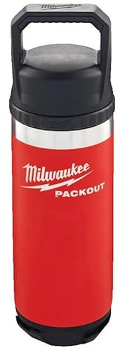 Milwaukee 4932493991 förpackning 532 ml flasklock flaska röd