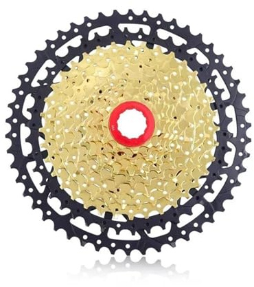 Cykelkassett Cykelkassett Cykelkassett Svänghjul 11/12-växlad 11-50T Velocidade MTB Kassett Drev Guld Delar(11 Speed 11-50T Gold)