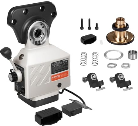 Vevor Al-310S Power Feed X-Axis 450 in-lb Torque,Power Feed Milling Machine 0-200PRM, Power Table Feed Mill 110V,for Bridgeport and Similar Knee Type Milling Machines - Amazon.com