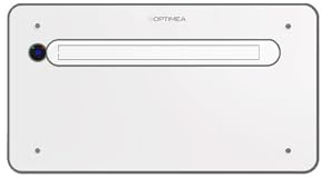OPTIMEA, Climatiseur fixe monobloc, sans unité extérieure, 2100W, Réversible, jusqu'à 20m2, épaisseur 16cm, blanc, compact, design OAC-270-SD1