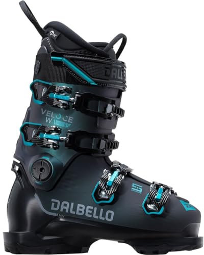 Dalbello Damen Veloce 85 W GW Skischuhe 2024 Black/Opal Green 26.5
