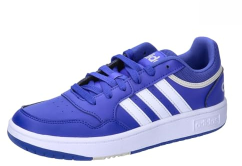 adidas Unisex Kids Hoops Shoes, Team Royal Blue/Cloud White/Orbit Grey, 3 UK