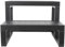 Marches noires pour jacuzzi, 2 marches pour spa extérieur, 60 x 54 x 42,3 cm, pour jacuzzi, baignoires, spa d'extérieur