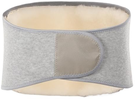 Cinturón de Soporte Lumbar, Soporte para la Espalda, Faja de Felpa Gruesa y cálida, cinturón elástico de Invierno para Hombres y Mujeres, Protector Abdominal.