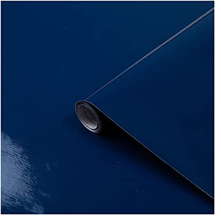d-c-fix Pellicola Adesiva per mobili Blu navy tinta unita lucida PVC plastica vinile impermeabile decorativa per cucina, armadio, porta carta rivestimento 67,5 cm x 2 m