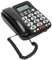 Teléfono Estándar Con Cable Con Contestador Automático E Identificador De Llamadas, Teléfono De Escritorio Identificador De Llamadas Con Botones Grandes Pantalla Inclinable Línea Fija Con Cable Para O
