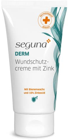 SEGUNA Derm Wundschutzcreme mit Zink, 150ml, zur Verwendung bei geröteten Hautpartien
