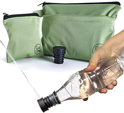 CuloClean - Borsa igienica per escursionismo + bidet portatile da viaggio, kit di igiene personale per escursionisti, senza lasciare traccia (LNT) durante le escursioni in campagna.