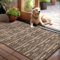 Biscpro Dirt Trapper Door Mats Indoor, Non-slip Barrier Mats for Indoor Outdoor, Super Absorbent Entrance Large Rug Machine Washable Soft Floor Carpet for Front Back door, Coffee, 80 x 100 cm
