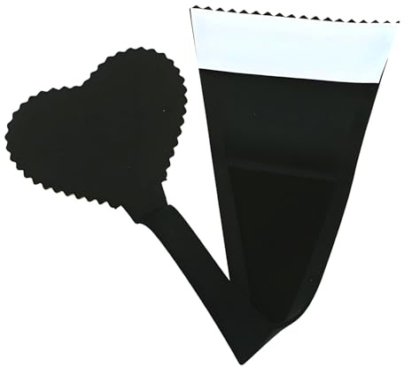 Women's Self Adhesive No Panty Line Heart Shaped Strapless C-String Thong Invisible Love Shaped No Panty Line Lace Panties (US, Numeric, 1, Regular, Regular, 1, Black - Peach Heart)