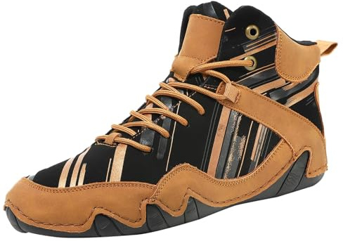Generiska höga sneakers kvinnor män barfotaskor bekväma varma fodrade vinterskor med breda tåbo höst vinter joggingskor trekkingskor utomhus träningsskor halkfria träningsskor