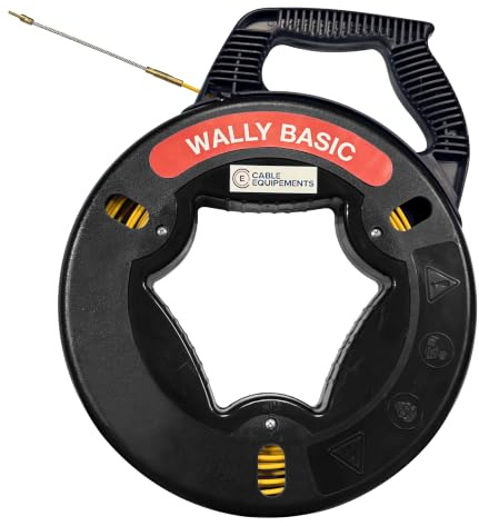Aiguille de tirage WALLY BASIC fibre de verre - Tire fils électriques diamètre 3 mm, longueur 30 m