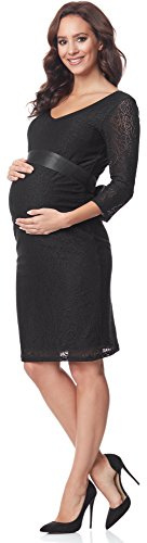 Bellivalini Abito Premaman Manica 3/4 BLV50-109 (Nero, L)