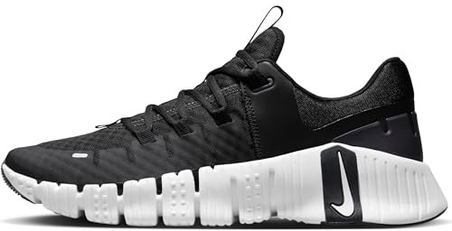 NIKE Men's Free Metcon 5 Sneaker, Black/White-Anthracite, 11 UK