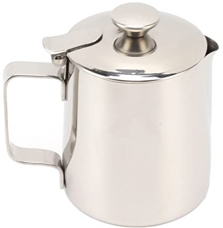 Nikou 304 Stainl Steel Thermal Tea Pot, Insulated Coffee Pot for Hotel and Restaurant, Silver Finish, 1.5L, Gooseneck Spout, Ideal for Pour Over Coffee and Tea