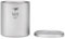 Keith Titanium Doppelwandiger Titanbecher 220 ml, Ti3301, Isolierter Kaffee-Reisebecher mit Deckel, Tragbares Trinkgeschirr für Tee und Kaffee, Ideal für Camping, Picknick, Rucksackreisen und Trekking