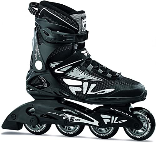 FILA SKATES 010619120 Legacy Comp Inline Skate Hombre Black/Grey Tamaño 40