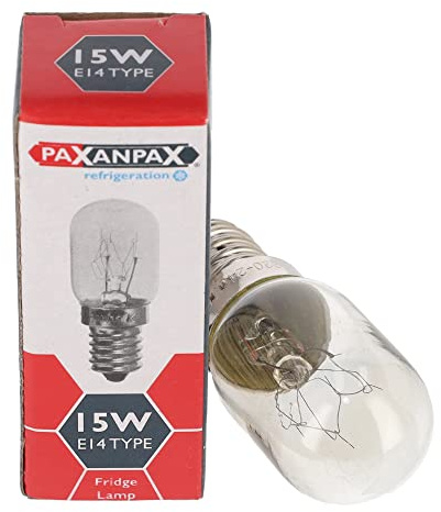 sparefixd Universal Fridge Lamp 15W to Fit Tricity Bendix Fridge & Freezer