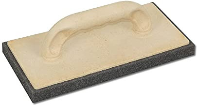 DEWEPRO® Eco Planche éponge 280 x 140 mm – Poignée pratique – Planche éponge pour carrelage – Support éponge à pores fins de 20 mm d'épaisseur