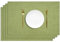 AUAUY Tischset Leinen Platzdeckchen Stoff 4er Set, Tischsets Abwaschbar, Baumwolle Leinen Tischsets Platzsets für Tisch, Küche, Essen, Platzset Grün 45 x 30 cm Tischunterlage Esstisch