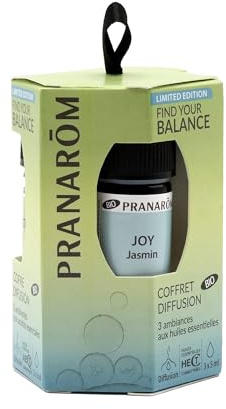 PRANARÔM - LES DIFFUSABLES - Coffret Find your Balance - 3 synergies d'Huiles Essentielles - Diffusion - 3x5ML - BIO