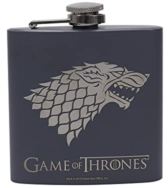 Hip Flask (7oz) Boxed - Game of Thrones (Winter is Coming)