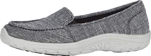 Skechers Mocassins Plats Reggae Fest-Manzanita pour Femme, Noir, 39 EU