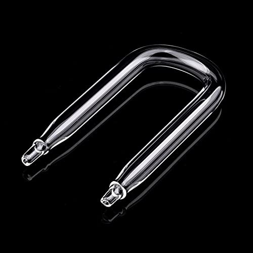 WEAVERBIRD U Shape CO2 Diffuser Aquarium Fish Tank Carbon Dioxide Regulator Check Glass Tube