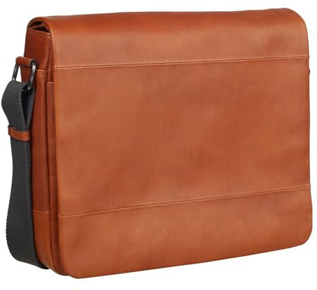 Leonhard Heyden Hamburg Shoulder Bag M Cognac