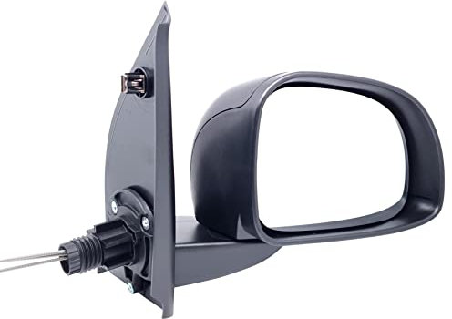 BSSTORE Specchietto Retrovisore Esterno Nero per Panda dal 2009 al 2011 (169) con Regolazione Manuale (Destra - Lato Passeggero)