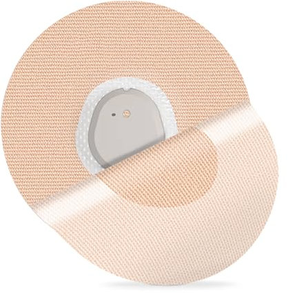 Dexcom G7 Pflaster Wasserfest 25 Stück, Fixierpflaster für Stelo Sensoren, Volldeckung Adhesive Patches 10 Tage Atmungsaktiv & Hautfreundlich Volldeckung