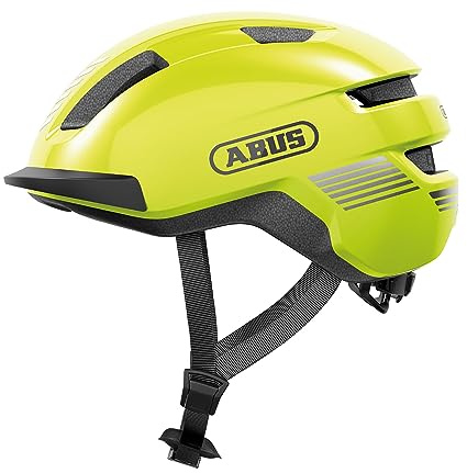 ABUS Casco para bicicleta Purl-Y - apto para e-bikes y S-pedelecs - elegante casco de seguridad NTA para adultos y adolescentes - amarillo, talla M