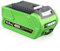 29462 8000mAh 40V Li-Ionen Akku Ersatz für Greenworks 40 V Akku Kompatibel mit Greenworks Akku 40 V 29462 29252 20202 22262 25312 25322 20642 22272 27062 21242 für Elektrowerkzeuge