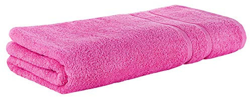 Premium Frottee Saunatuch 80x200 cm in pink von StickandShine in 500g/m² aus 100% Baumwolle