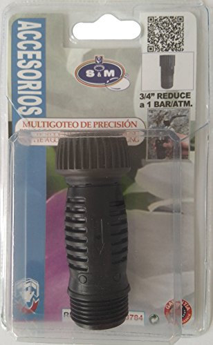 's & m 1 M-H réducteur de Pression à 1 ATM. M-H 3/4, Noir