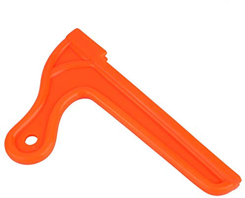 4 pezzi di stick di plastica Accessori per circolare a mano Seghe a mano Spingi di sicurezza per la lavorazione del legno(Orange)