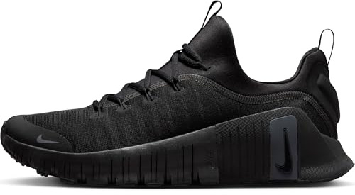 NIKE Mens Free Metcon 6 Sneaker, Black Anthracite, 9 UK