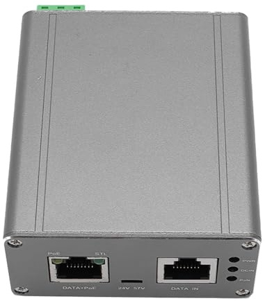 Sxhlseller Gigabit PoE-injektor DC12V-51V Ingång 150W Utgång, 2,5 Gb Hastighet, för Gen 3-antenn, Enkel Installation