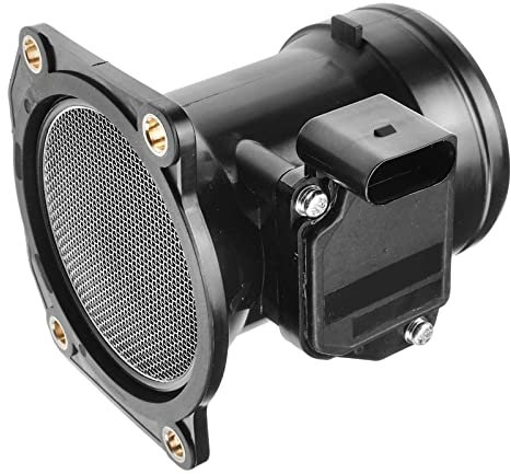 Frankberg Luftmassenmesser mit Gehäuse Kompatibel mit A3 A4 Leon B-o-r-a New Beetle Golf IV P-a-s-s-a-t Polo Transporter IV 1997-2010 06A906461B