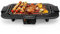 Aigostar Barbacoa electrica portatil, 2000 W, resitencia extraíble, Parrilla Inoxidable y Altura Ajustable a 2 Niveles, indicador luminoso, bandeja antigoteo, Superficie de cocina: 36 x 21 cm, Negro