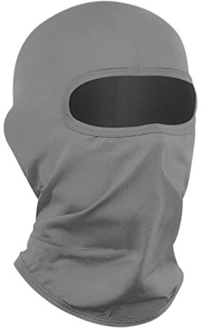 LONGKING Sturmhauben,Skimaske,Balaclava für Damen und Herren–UV-Schutz,Winddicht Warm,Motorradfahren,Snowboarden für Radfahren Outdoor Sports,Hellgrau