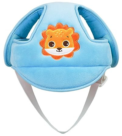 Uposao Bébé Protection De La Tête, Casquette De Protection Anti-Chute Réglable pour Bébé Respirante Sécurité Casque Protecteur pour Tout-Petits Bébés Apprennent À Marcher