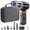 SEALIGHT Aspirateur à Main, 4 in 1 Aspiration Super Puissante Aspirateur Voiture Puissant sans Fil, Moteur sans Balais, Mini Aspirateur de Voiture (Noir)