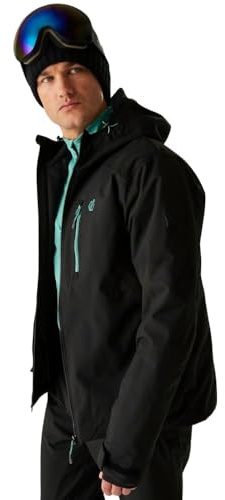 Dare2b Mens Eagle Iii Ski Jacket, Black, XL EU