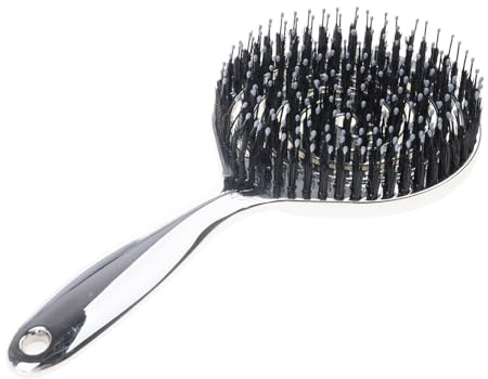 Hohle Volumenbürste, professioneller Haarkamm mit breiten Zähnen, verhindert Hitzeschäden, verbessert schnelltrocknendes Styling für Frauen, professionelle, voluminöse Styling-Rundbürste