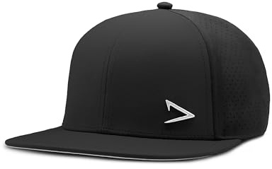 apol Premium Cap - Cloud Flat 2.0-100% wasserfest, atmungsaktiv, langlebig, Qualität - Snapback - Einheitsgröße (DE/NL/SE/PL, Alphanumerisch, Einheitsgröße, Schwarz)
