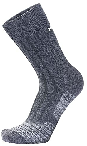 Meindl MT8 Trekkingsocken Merino Wolle Anthrazit 42-44
