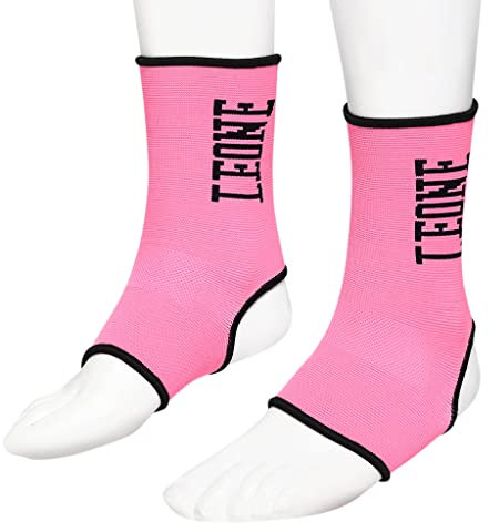 LEONE 1947, Tobilleras Jacquard Reforzadas, Unisex Adulto, Rosa, S, AB717
